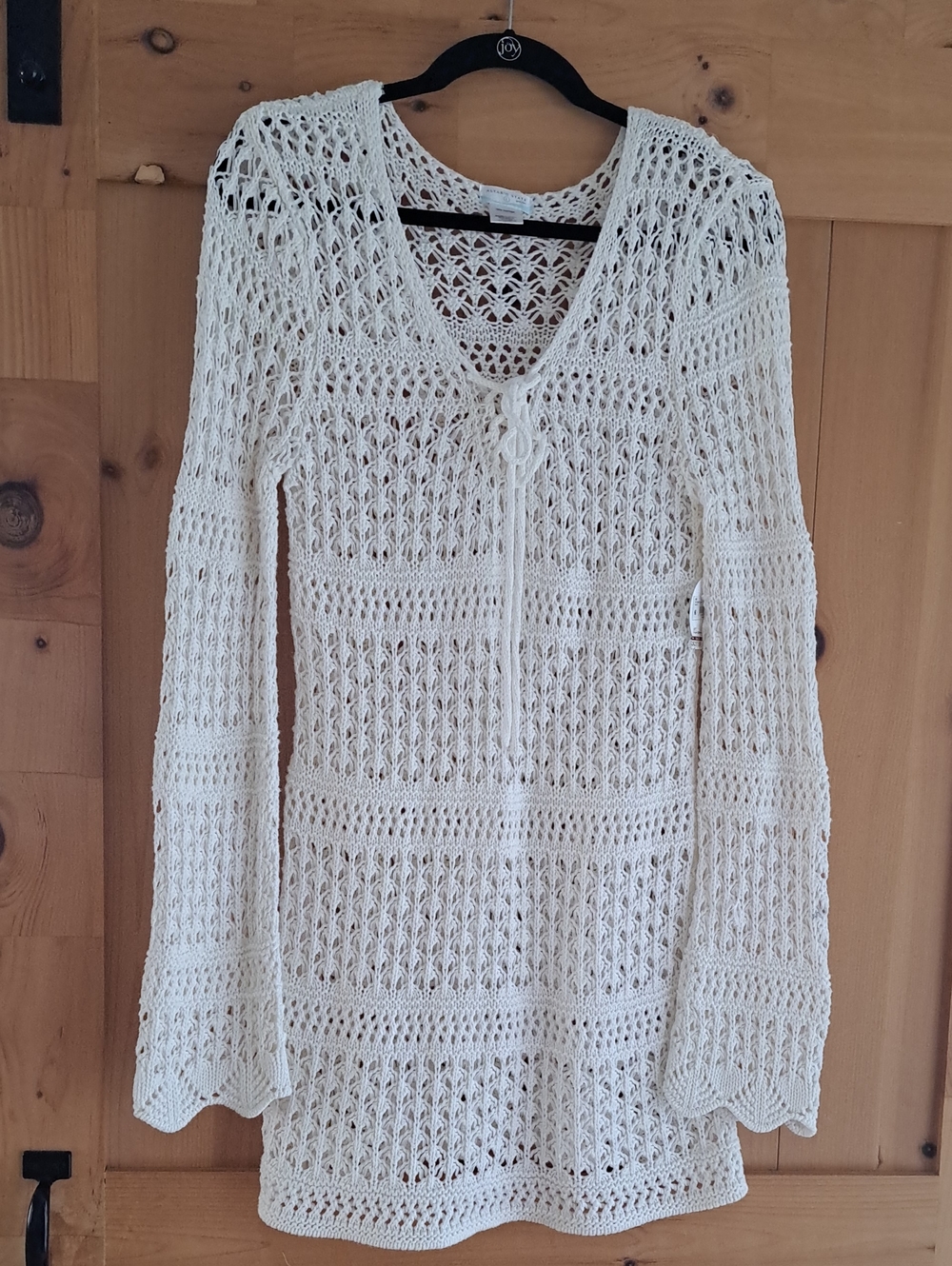 Altar'd State Cream Crochet Cover-Up